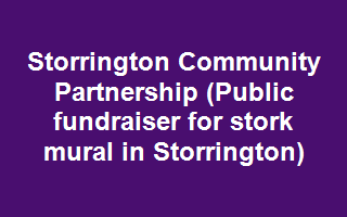 Storrington Community Partnership (Public fundraiser for stork mural in Storrington)