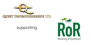 Retraining of Racehorses supported by Quest Thoroughbreds Ltd