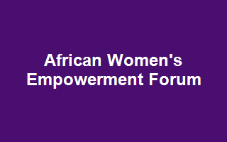 African Women's Empowerment Forum